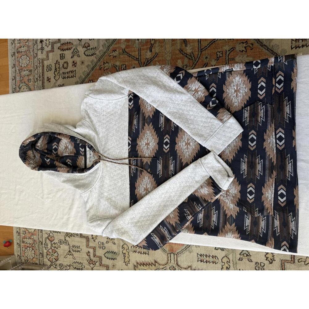 Departwest Men's Aztec Hoodie X-Large
